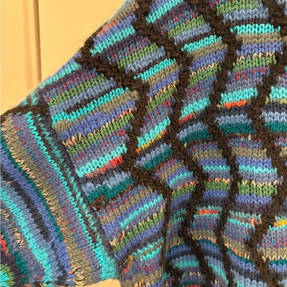 Vintage Lee Andersen Roymar Knit Alpaca Coogi Style Sweater Size Large - Picture 4 of 15